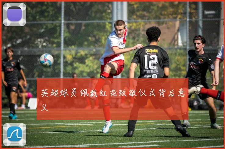 英超球员佩戴红花致敬仪式背后意义